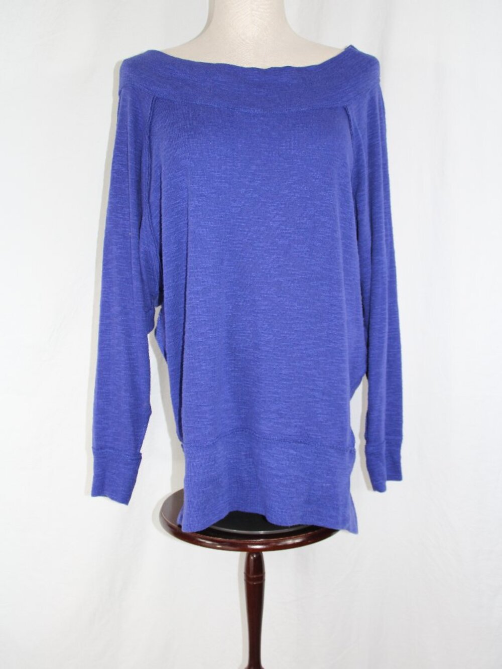 We The Free Palisades Shirt Women's S Boat Neck Dolman Sleeve Sweater Comfort